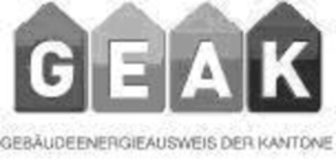 GEAK GEBÄUDEENERGIEAUSWEIS DER KANTONE Logo (IGE, 04/29/2009)