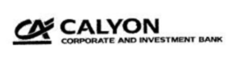 CA CALYON CORPORATE AND INVESTMENT BANK Logo (IGE, 12.12.2003)
