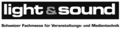 light & sound Schweizer Fachmesse für Veranstaltungs- und Medientechnik Logo (IGE, 08.11.2016)