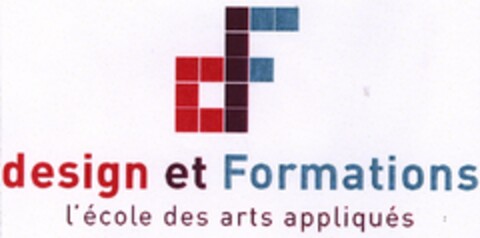 dF design et Formations l'école des arts appliqués Logo (IGE, 12/21/2009)