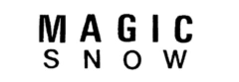 MAGIC SNOW Logo (IGE, 04/22/1986)