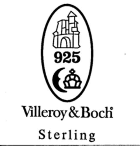 925 Villeroy&Boch Sterling Logo (IGE, 03.05.1990)