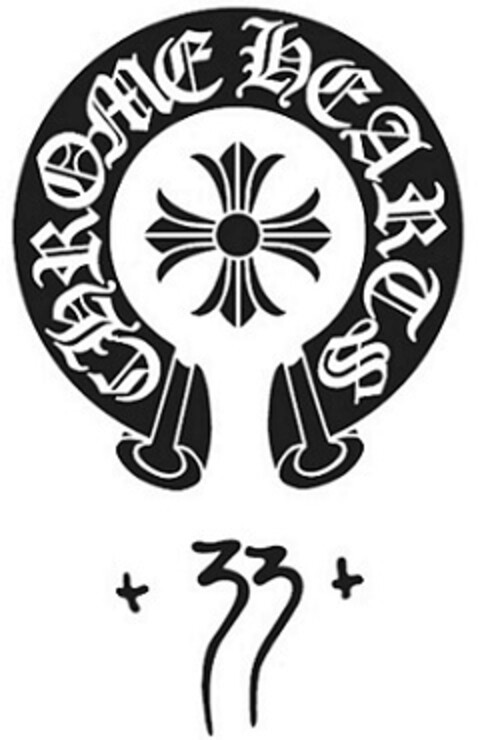 CHROME HEARTS +33+ Logo (IGE, 06/07/2016)