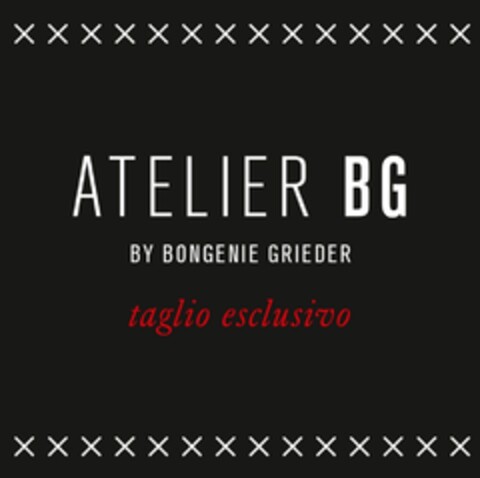 ATELIER BG BY BONGENIE GRIEDER taglio esclusivo Logo (IGE, 07/26/2016)