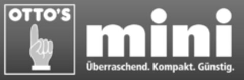 OTTOS'S mini Überraschend. Kompakt. Günstig. Logo (IGE, 14.02.2024)