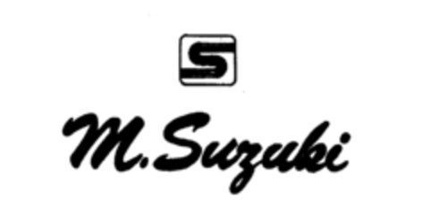 S M. Suzuki Logo (IGE, 10.05.1979)