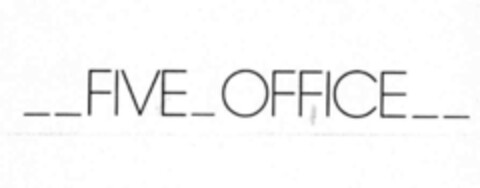 FIVE OFFICE Logo (IGE, 06.04.1999)