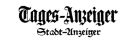 Tages-Anzeiger, Stadt-Anzeiger Logo (IGE, 24.03.1995)