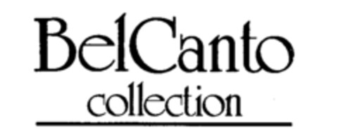 BelCanto collection Logo (IGE, 07.10.1988)