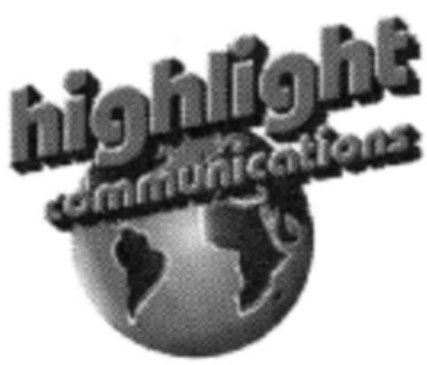 highlight communications Logo (IGE, 01/25/1999)