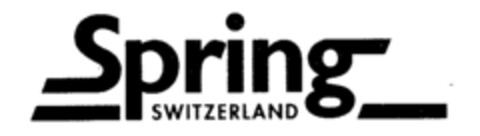 Spring SWITZERLAND Logo (IGE, 17.01.1992)