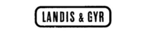 LANDIS & GYR Logo (IGE, 25.06.1991)