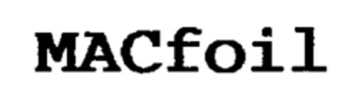 MACfoil Logo (IGE, 17.06.1996)