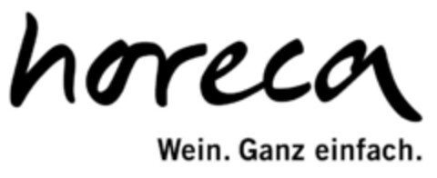 horeca Wein. Ganz einfach. Logo (IGE, 14.08.2007)