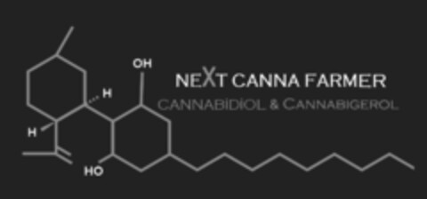 NEXT CANNA FARMER CANNABiDiOL & CANNABIGEROL Logo (IGE, 14.11.2018)