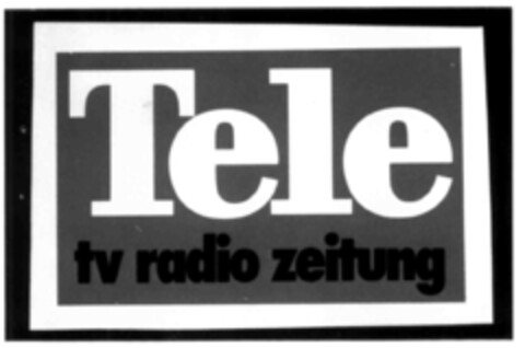 Tele tv radio zeitung Logo (IGE, 15.04.1981)