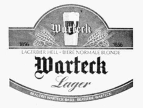 Warteck Lager Logo (IGE, 07.04.1987)