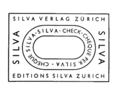 SILVA SILVA VERLAG ZÜRICH Logo (IGE, 05/09/1978)