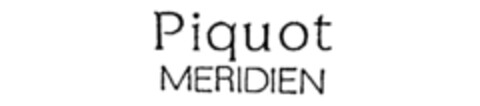 Piquot MERIDIEN Logo (IGE, 12.05.1986)