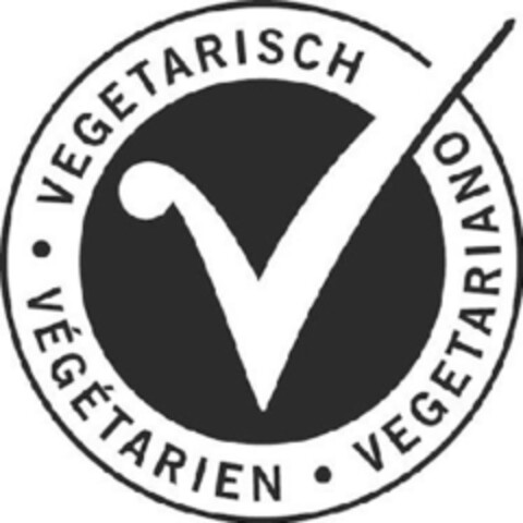 VEGETARISCH VÉGÉTARIEN VEGETARIANO Logo (IGE, 23.07.2003)
