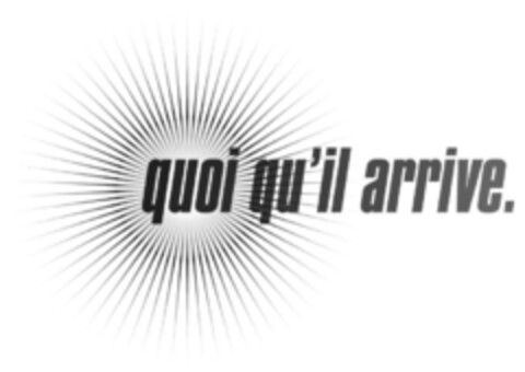 quoi qu'il arrive. Logo (IGE, 04/18/2008)