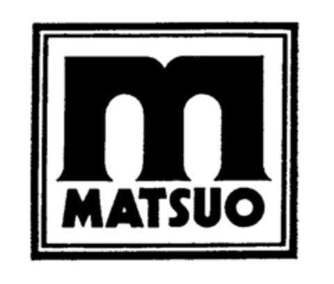 M MATSUO Logo (IGE, 07/02/1981)