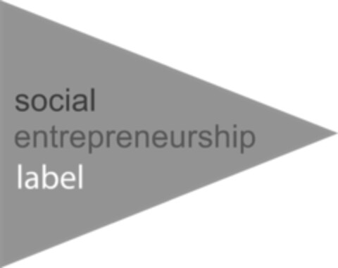 social entrepreneurship label Logo (IGE, 01/29/2014)