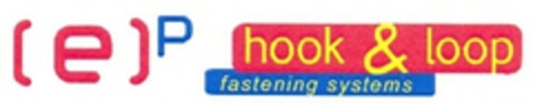 [ e ] P hook & loop fastening systems Logo (IGE, 31.01.2007)