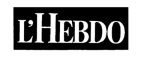 L'HEBDO Logo (IGE, 21.03.1984)
