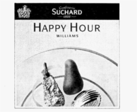 SUCHARD HAPPY HOUR WILLIAMS Logo (IGE, 03/29/1988)