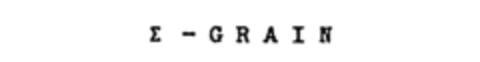 E-GRAIN Logo (IGE, 08.07.1986)