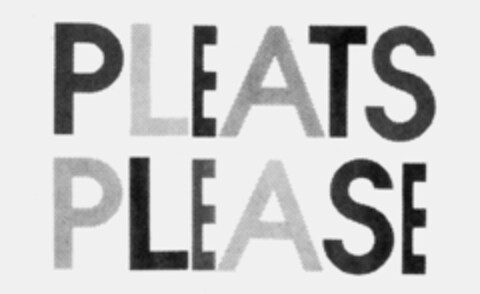 PLEATS PLEASE Logo (IGE, 31.08.1993)