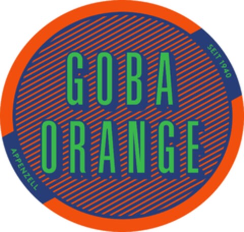 GOBA ORANGE APPENZELL SEIT 1940 Logo (IGE, 27.03.2017)