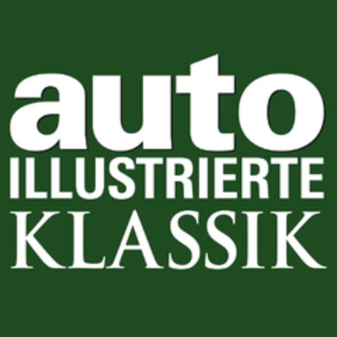 auto ILLUSTRIERTE KLASSIK Logo (IGE, 19.12.2014)