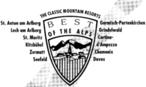 THE CLASSIC MOUNTAIN RESORTS BEST OF THE ALPS Logo (IGE, 06.01.1998)