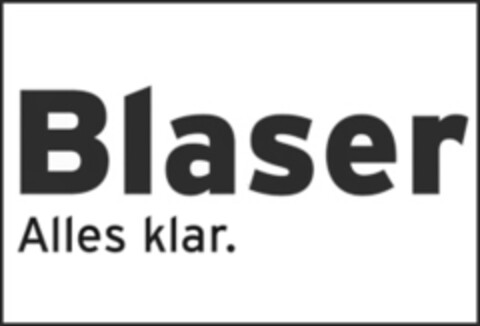 Blaser Alles klar. Logo (IGE, 09/17/2020)