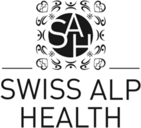 SAH SWISS ALP HEALTH Logo (IGE, 28.05.2012)