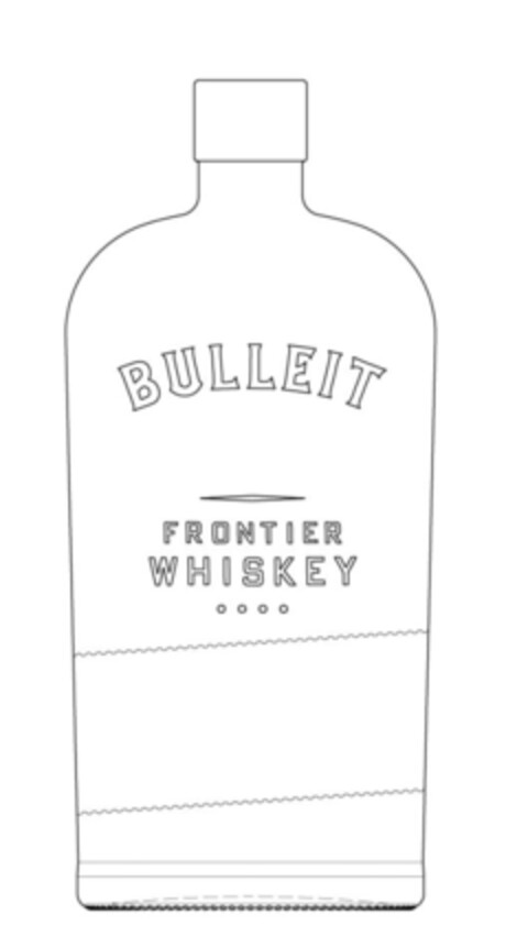 BULLEIT FRONTIER WHISKEY Logo (IGE, 06/25/2014)