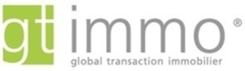 gt immo global transaction immobilier Logo (IGE, 22.09.2008)