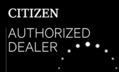 CITIZEN AUTHORIZED DEALER Logo (IGE, 21.10.2016)