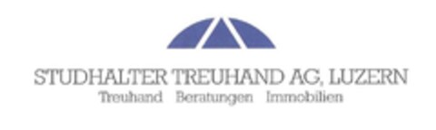 STUDHALTER TREUHAND AG, LUZERN Treuhand Beratungen Immobilien Logo (IGE, 11/06/2014)
