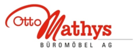 Otto Mathys BÜROMÖBEL AG Logo (IGE, 13.12.2018)