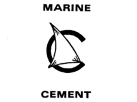 MARINE C CEMENT Logo (IGE, 21.01.1987)