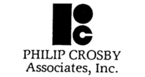 PC PHILIP CROSBY Associates, Inc. Logo (IGE, 01/13/1992)