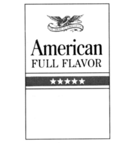 American FULL FLAVOR Logo (IGE, 11/14/1990)