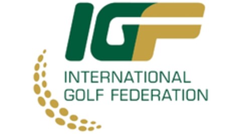 IGF INTERNATIONAL GOLF FEDERATION Logo (IGE, 15.11.2021)