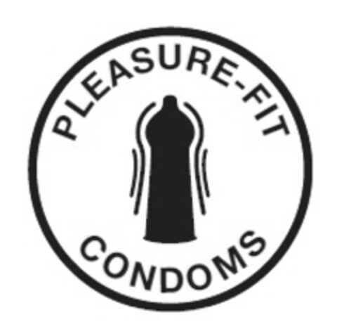 PLEASURE-FIT CONDOMS Logo (IGE, 07.05.2015)
