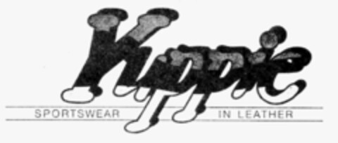 Yuppie SPORTSWEAR IN LEATHER Logo (IGE, 04.02.1987)