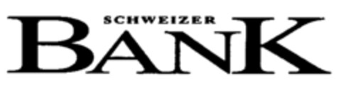 SCHWEIZER BANK Logo (IGE, 13.03.1995)