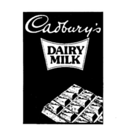 Cadbury's DAIRY MILK Logo (IGE, 16.03.1981)